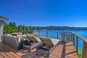 Waterfront Gig Harbor Home with Furnished Deck